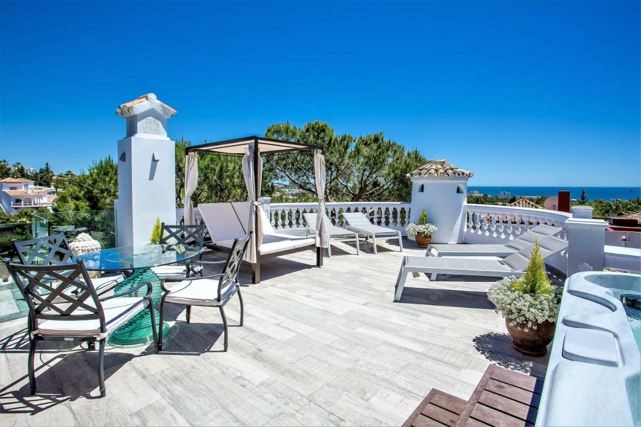 Luxury Villa With Swimming Pool And Jacuzzi Marbella Buitenkant foto